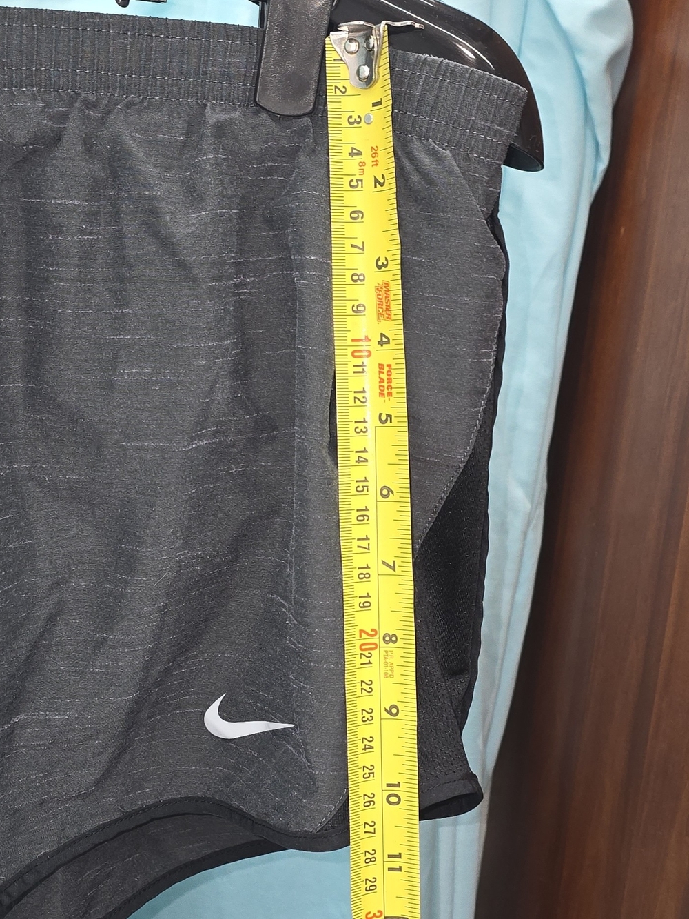 Nike Women's Black Dri-FIT Athletic Shorts - Picture 2 of 7